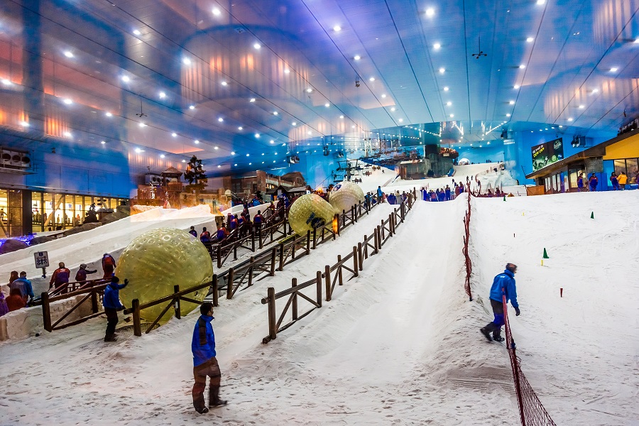 Горнолыжный комплекс SKI DUBAI, Дубай, ОАЭ.  